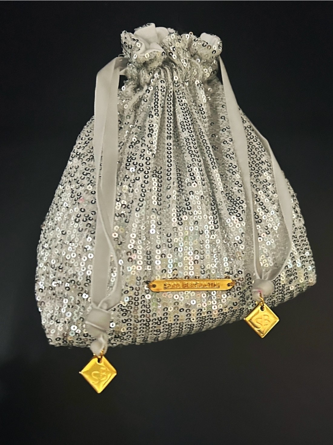 Mini borsa pochette 'a sacchetto'
