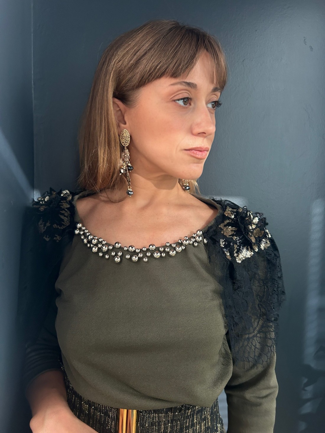Orecchino Swarovsky