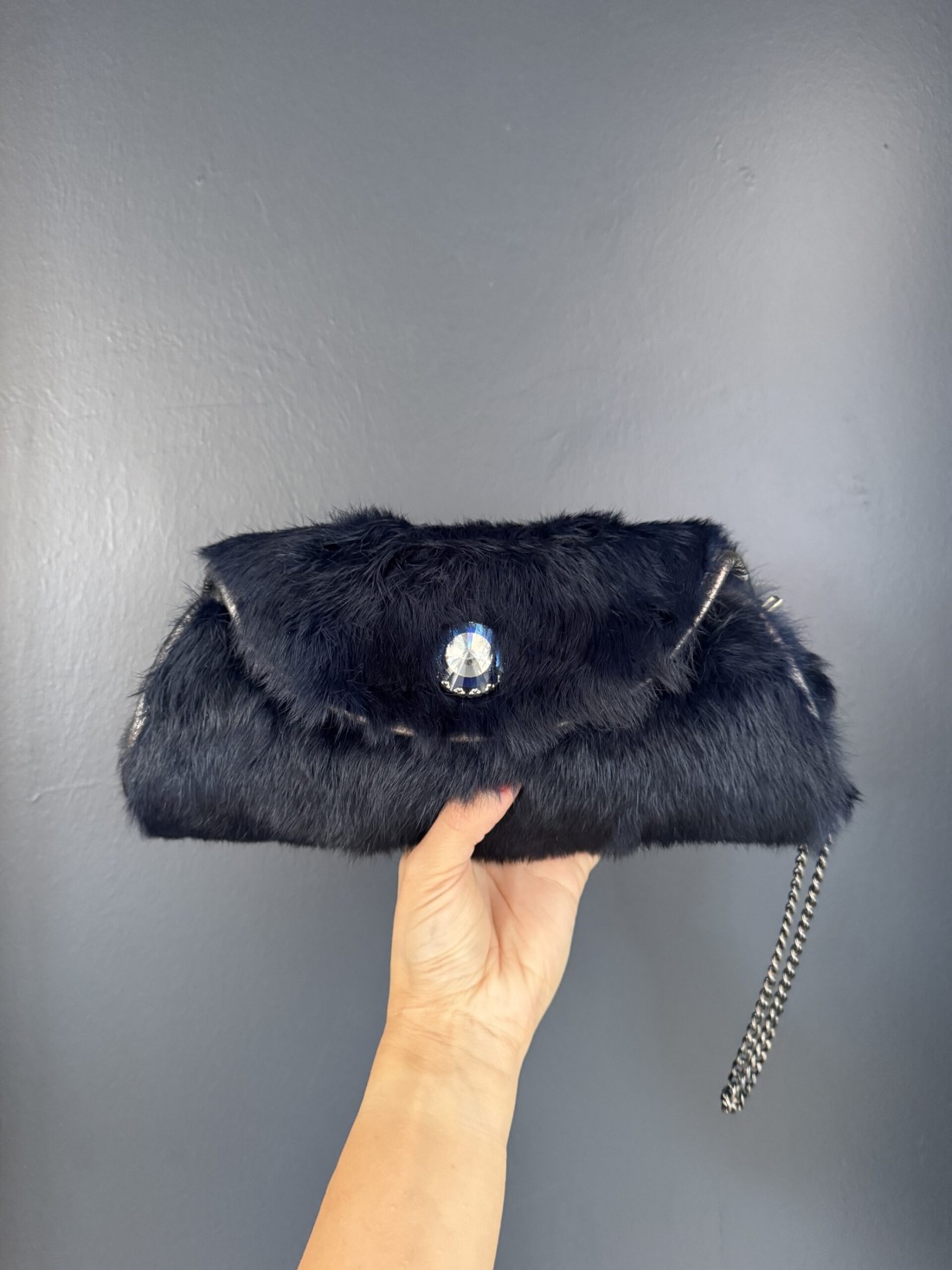 Rollbag blu notte in lapin piccola