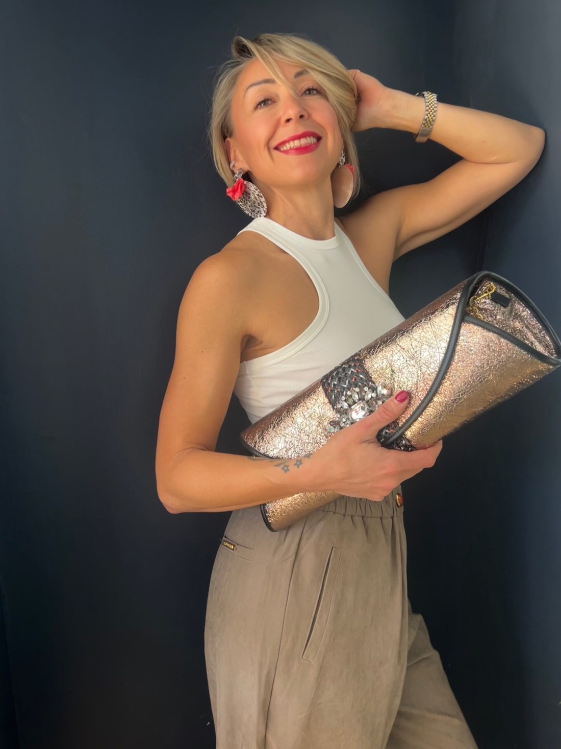 Rollbag bronze mood grande