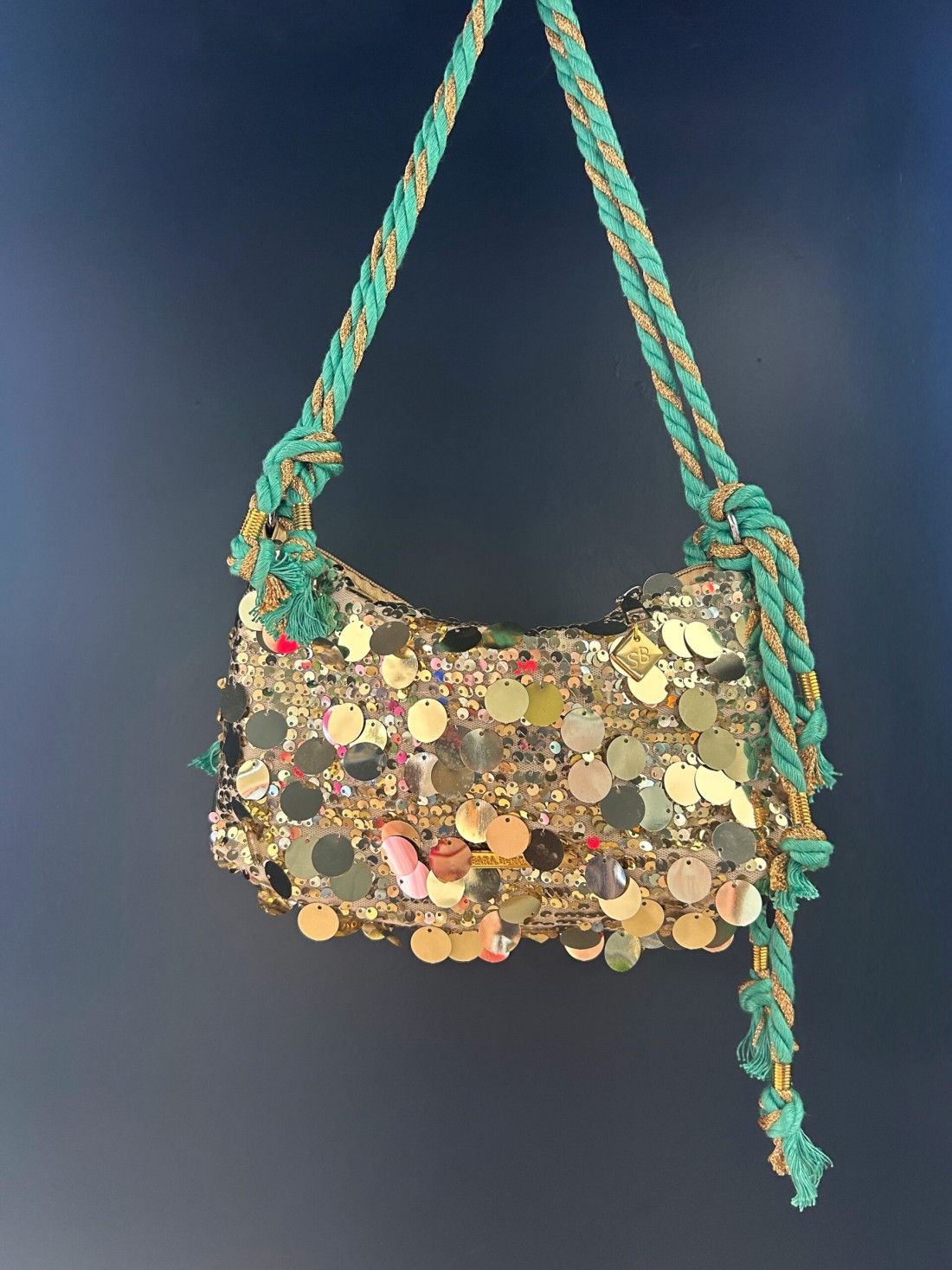 Borsa pochette paillettes SIOUX