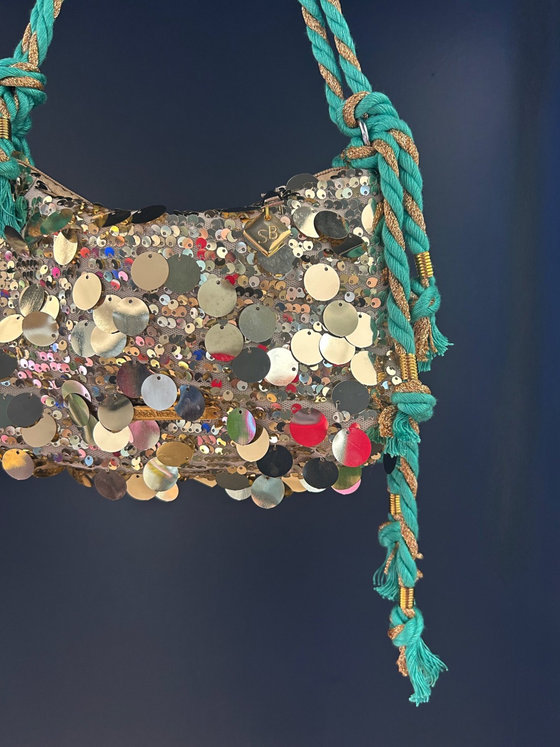 Borsa pochette paillettes SIOUX