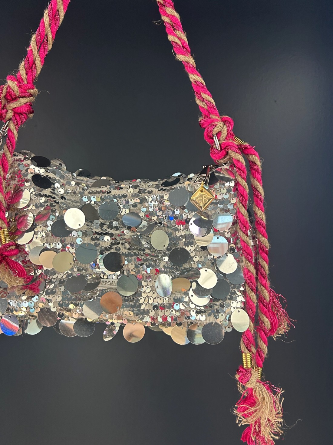 Borsa pochette paillettes SIOUX