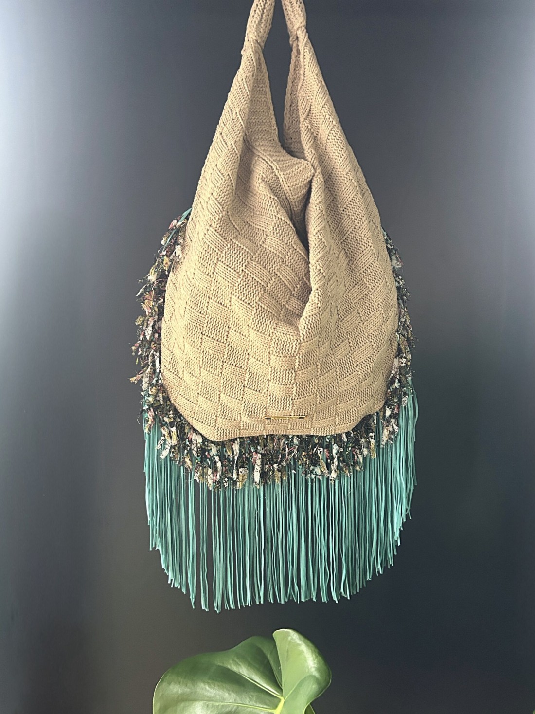 Borsa sacca in cotone Haida