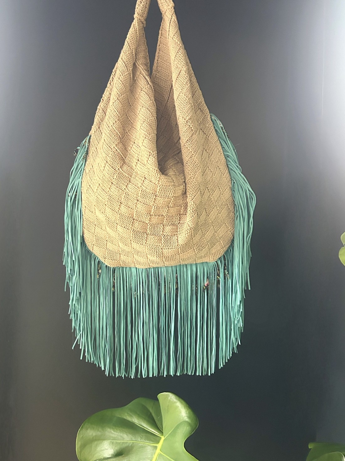 Borsa sacca in cotone Haida