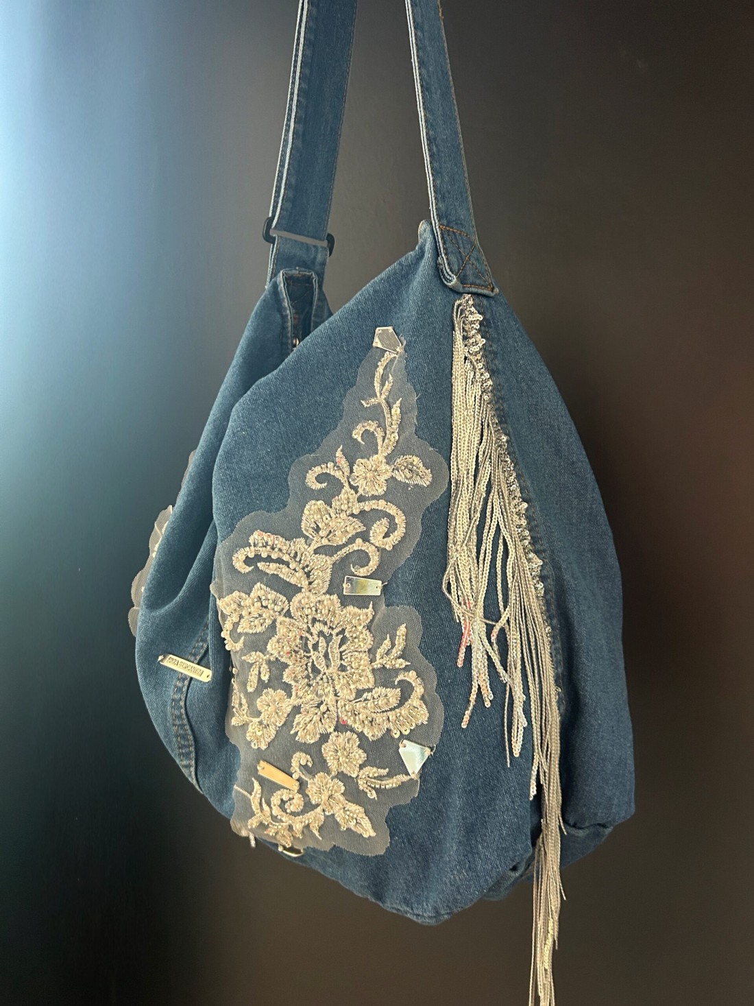 Borsa sacca jeans MAYA