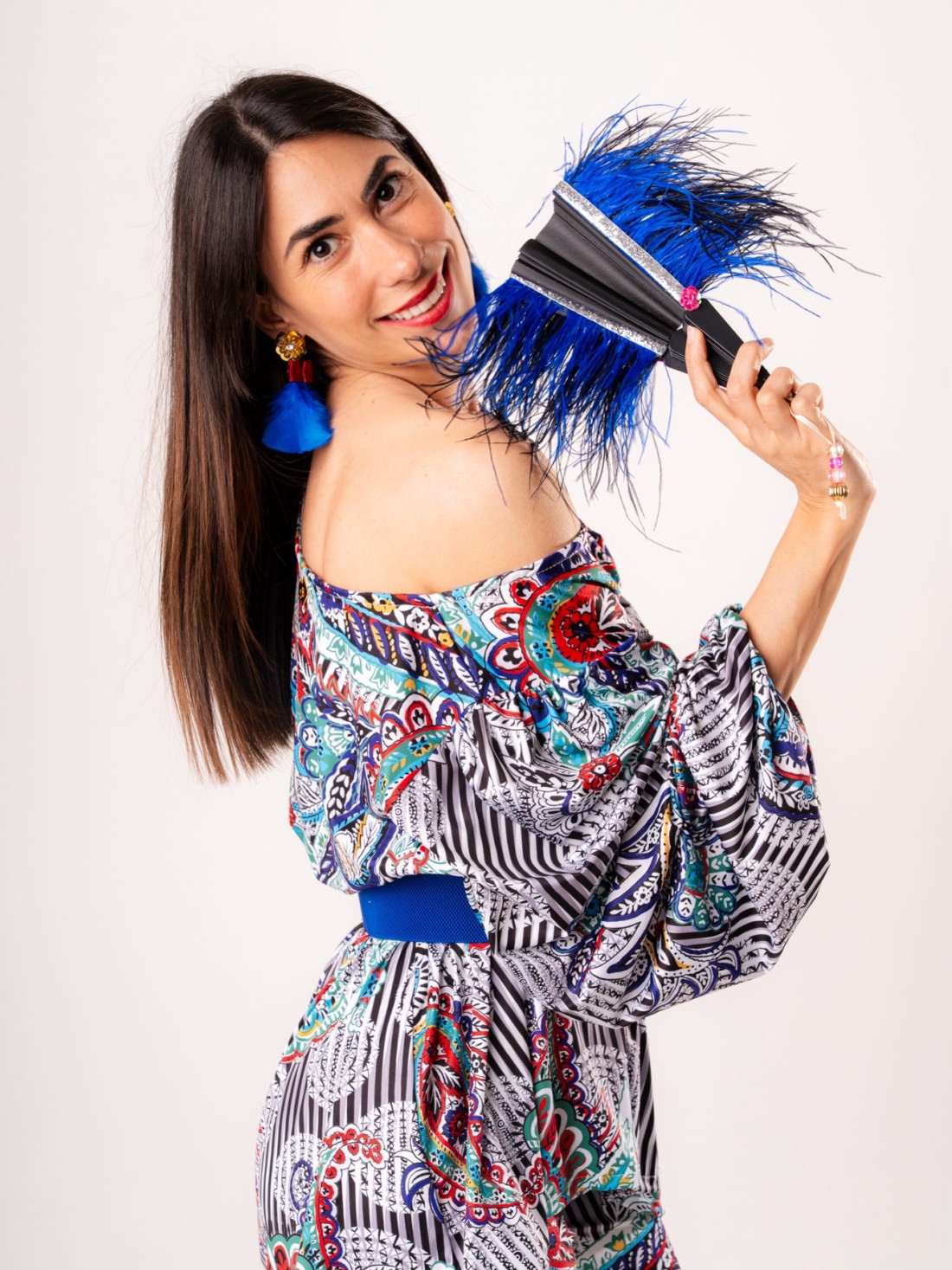 Orecchini Blue Eletric