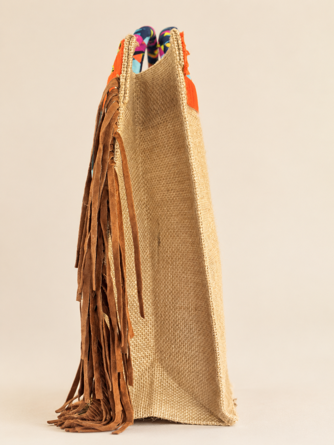 BORSA SHOPPER Pizzo Floreale