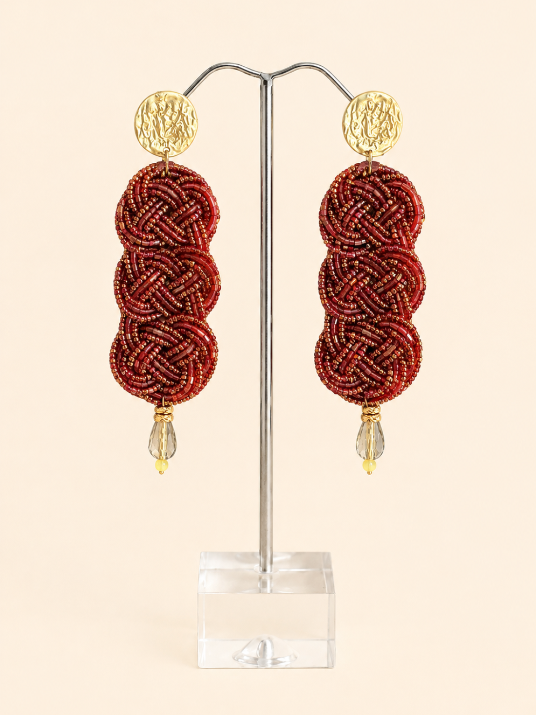Orecchini Red Love Knot