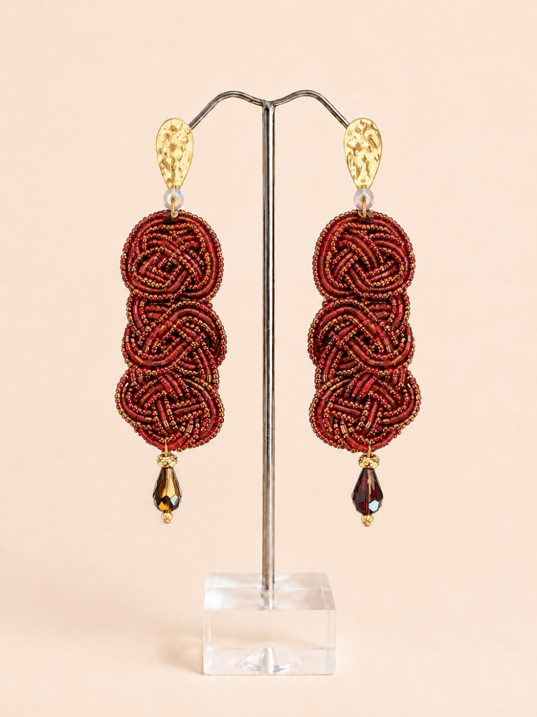 Orecchini Red Love Knot