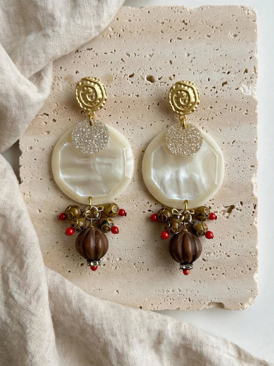 Orecchini pearly