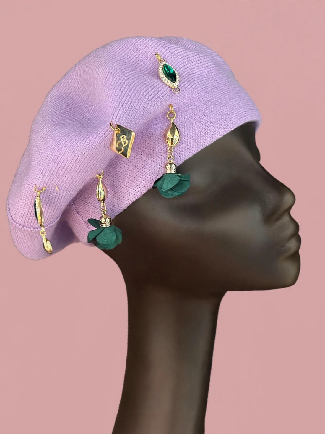 Basco Lilla e smeraldi LUXURY