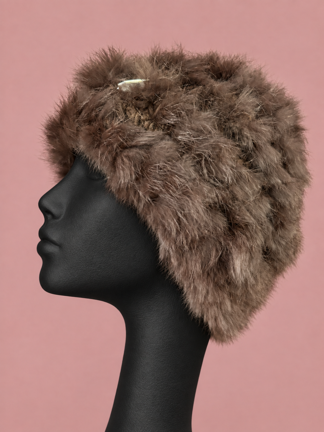 Cappello colbacco lapin argento