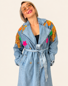 Trench boho Chic