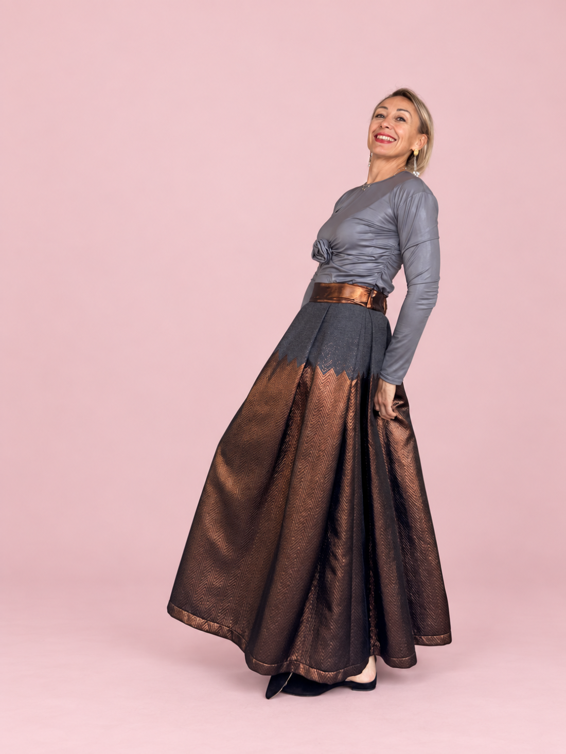 Gonna Maxi Copper Grey