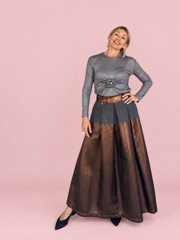 Gonna Maxi Copper Grey