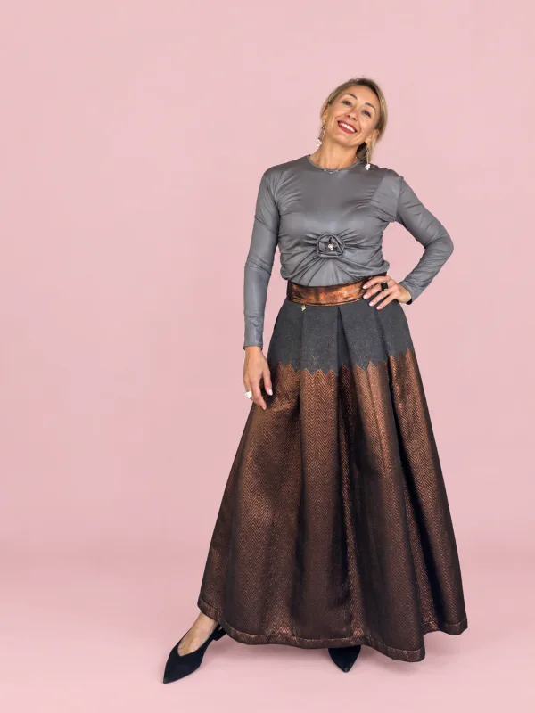 Gonna Maxi Copper Grey
