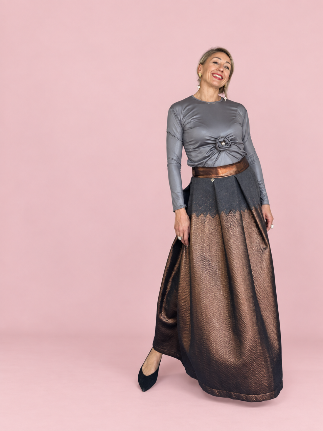 Gonna Maxi Copper Grey