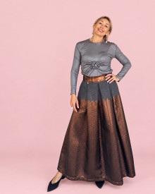 Maglia Satin Rose Grey