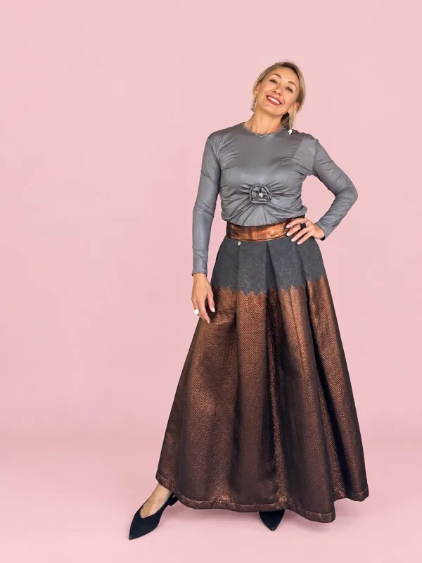 Maglia Satin Rose Grey