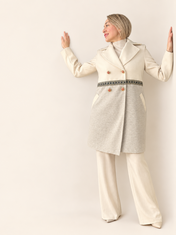 Cappotto Hug panna