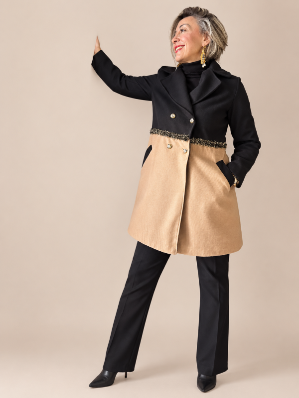 Cappotto Hug nero