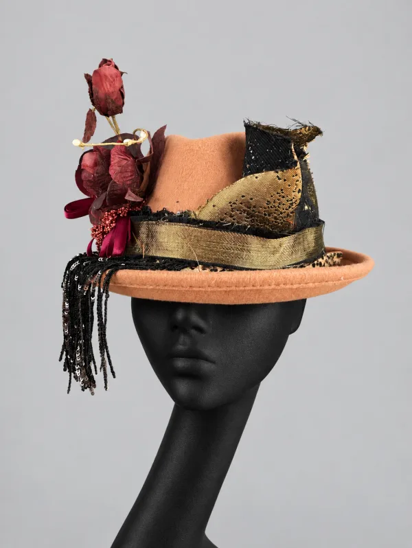 Borsalino Rose Noir